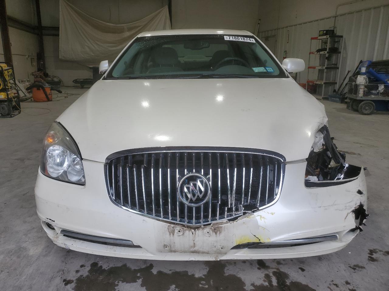 2011 Buick Lucerne VIN 1G4HA5EM1BU140168 Copart auction photo, front end / undercarriage damage thumbnail 5