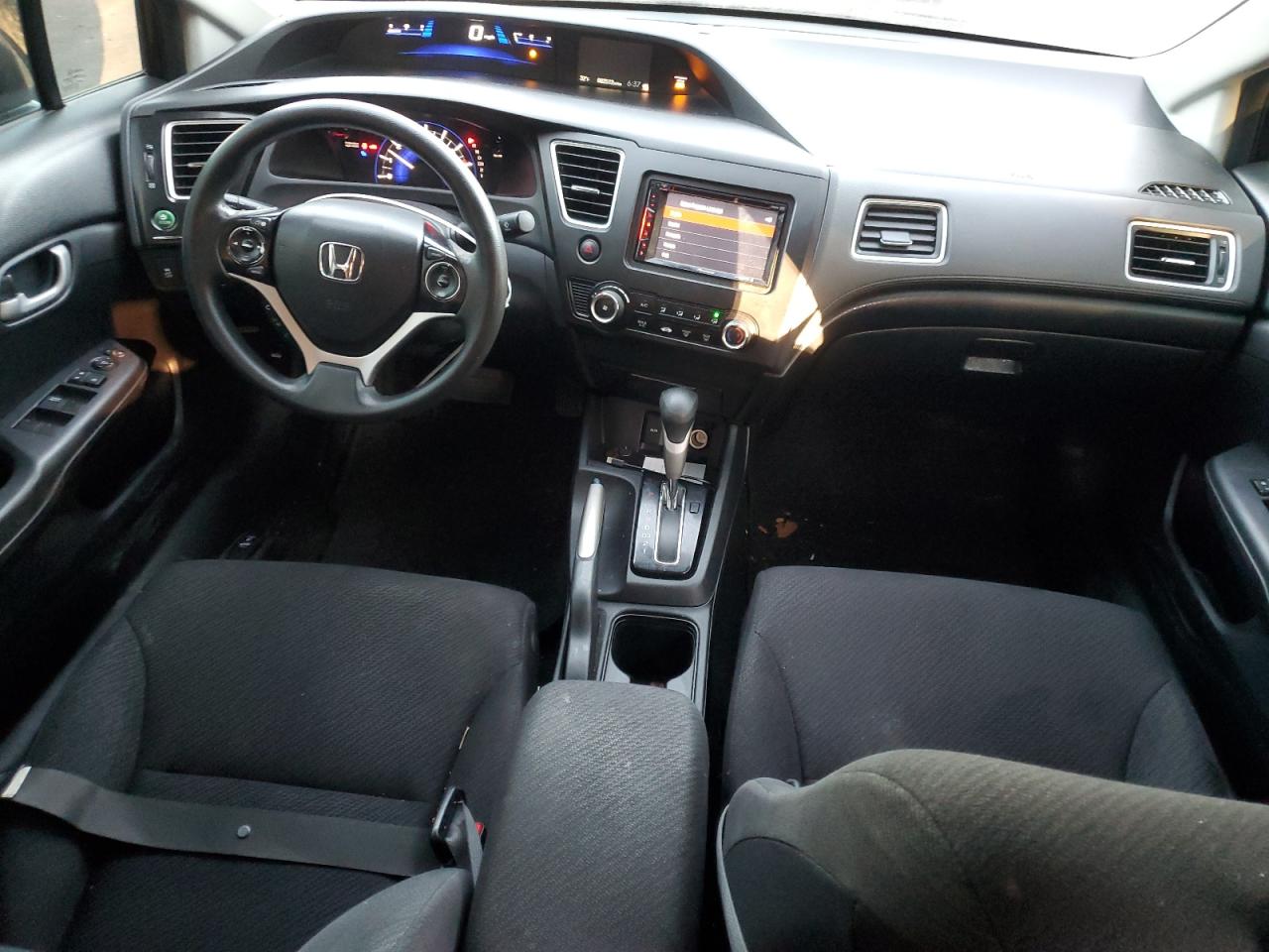 2013 Honda Civic VIN 2HGFB2F5XDH596174 Copart auction photo, rear end damage thumbnail 8