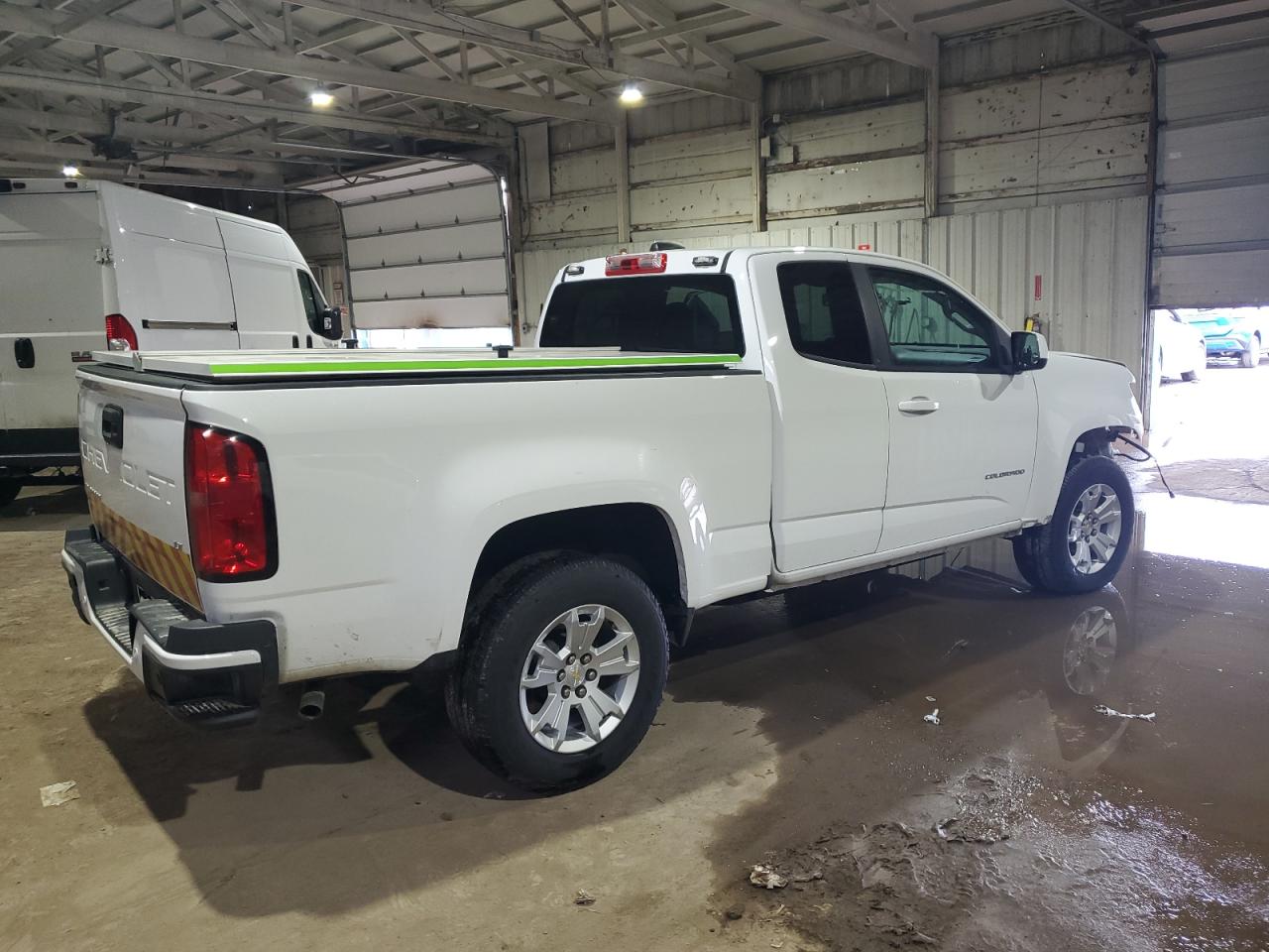 2022 Chevrolet Colorado VIN 1GCHSCEA8N1223145 Copart auction photo, front end damage thumbnail 3