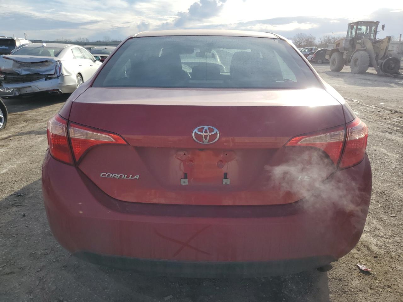 2017 Toyota Corolla VIN 2T1BURHE9HC846243 Copart auction photo, front end damage thumbnail 6