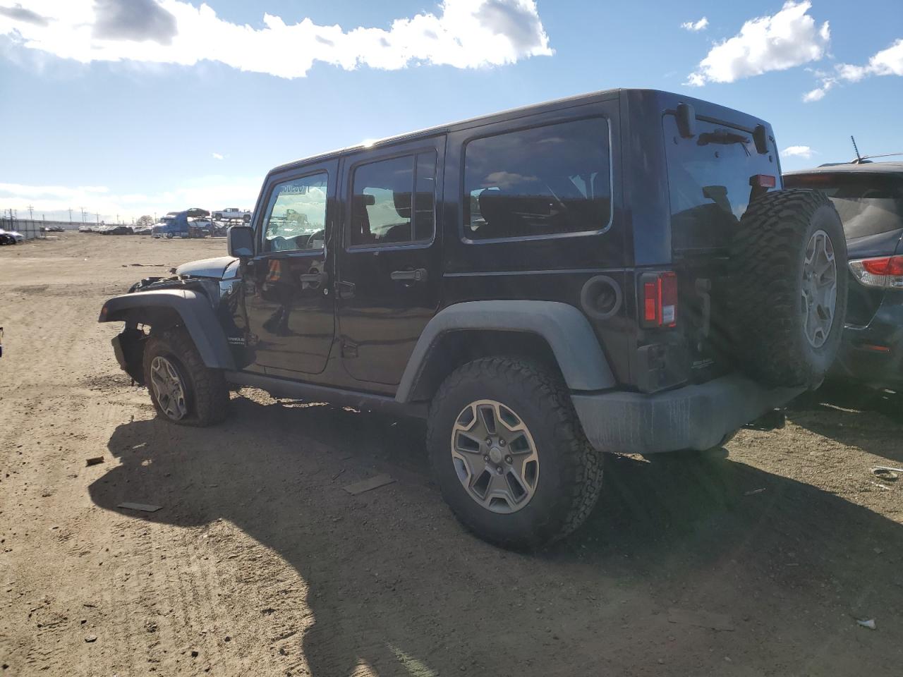 2015 Jeep Wrangler VIN 1C4BJWFG1FL534290 Copart auction photo, front end damage thumbnail 2