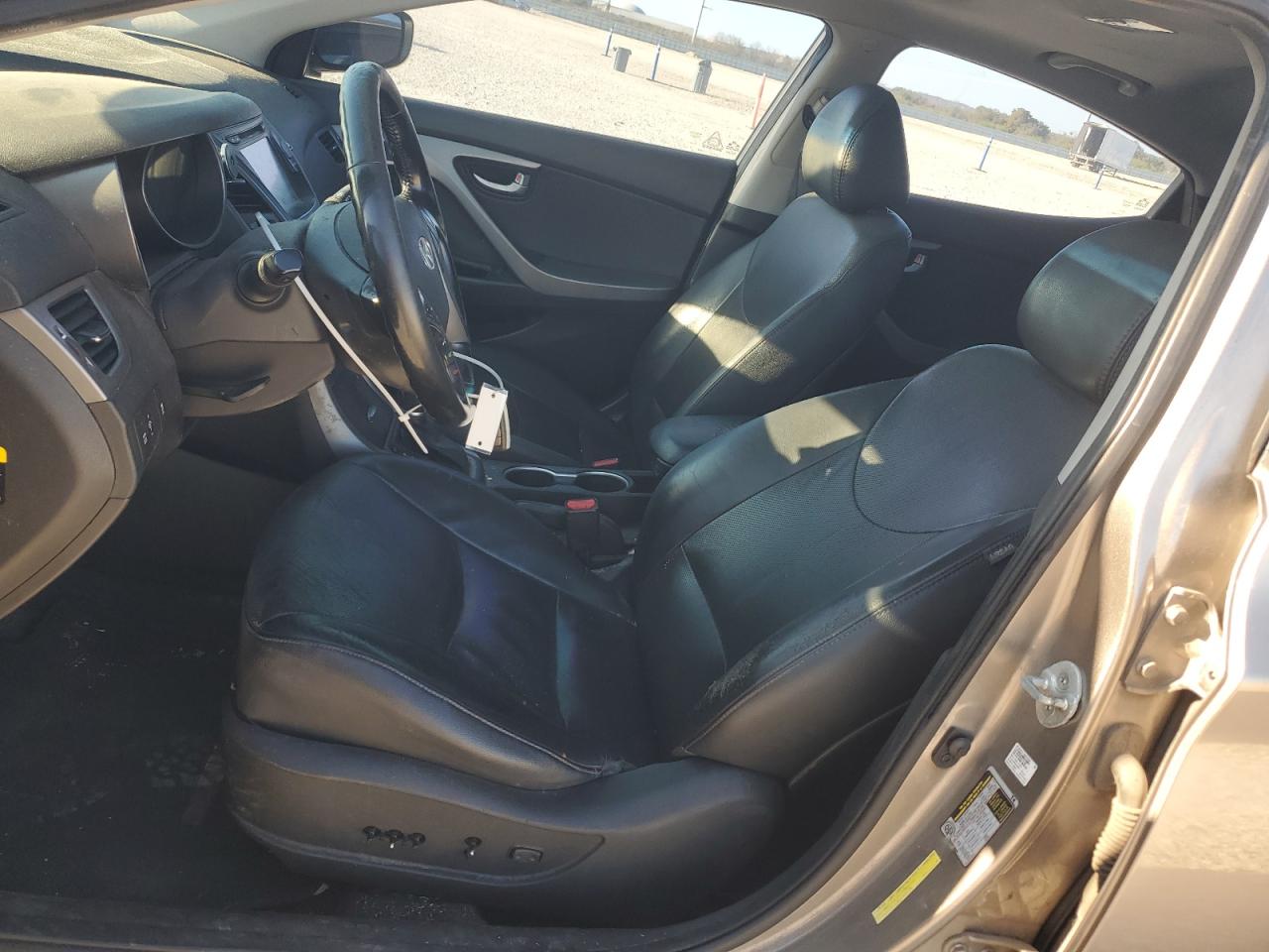 2014 Hyundai Elantra VIN 5NPDH4AE7EH528883 Copart auction photo, all over damage thumbnail 7