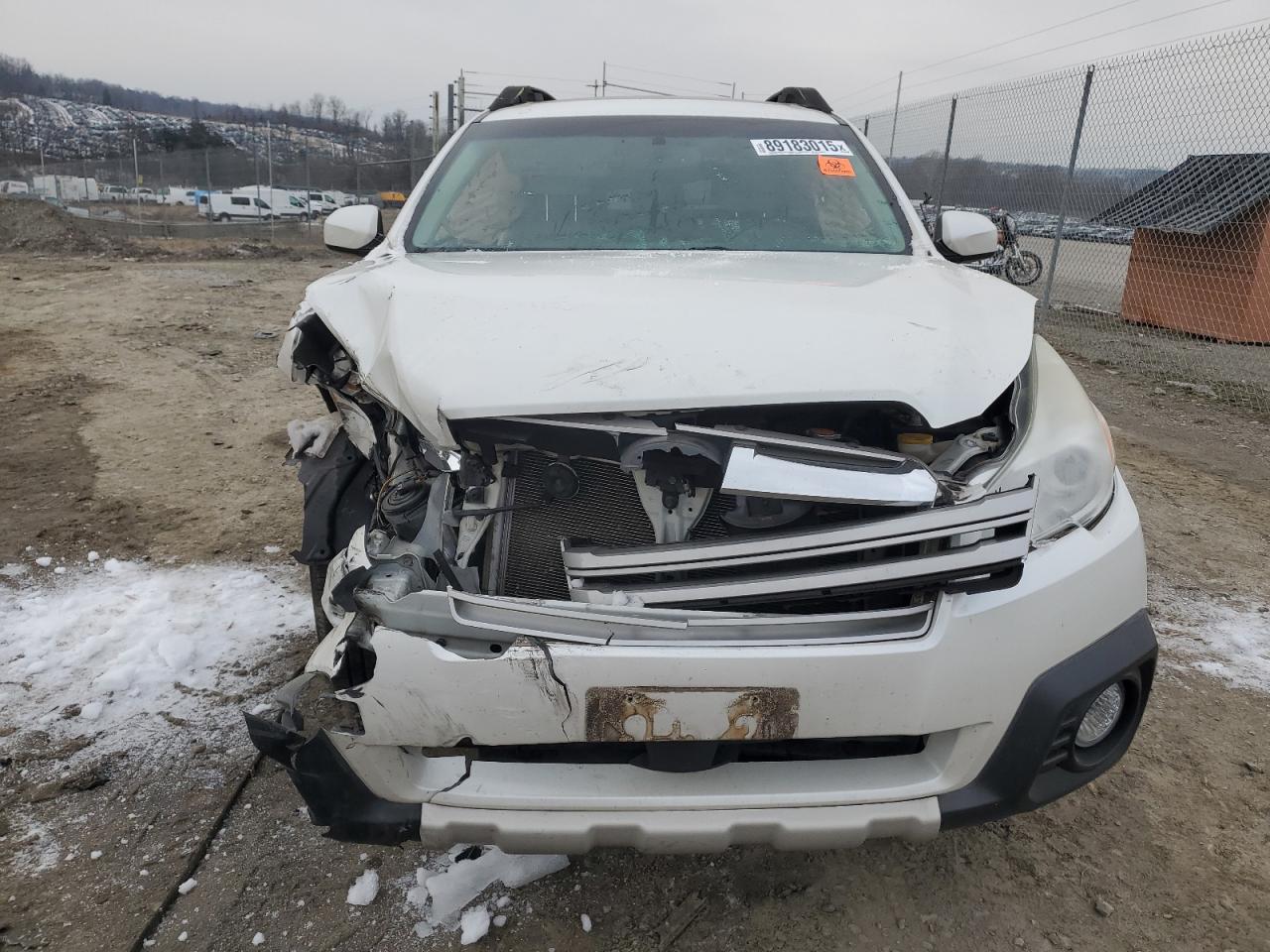 2014 Subaru Outback VIN 4S4BRBLC2E3222993 Copart auction photo, front end damage thumbnail 5