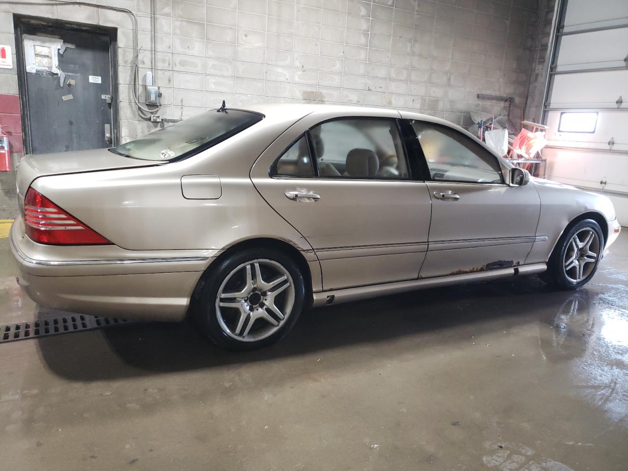 2006 Mercedes-Benz S-klasse VIN WDBNG75J26A468311 Copart auction photo, front end / rear end damage thumbnail 3
