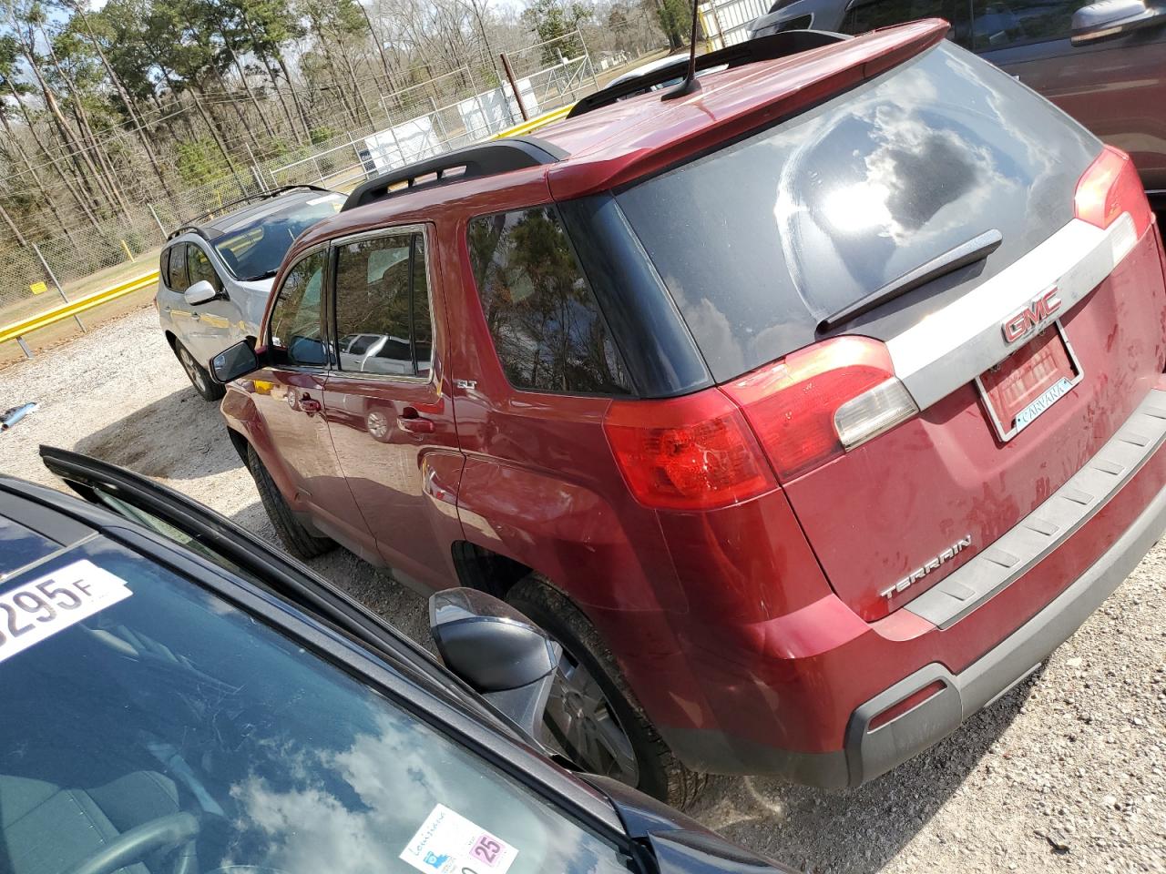 2013 GMC Terrain VIN 2GKALUEK3D6394916 Copart auction photo, front end damage thumbnail 2