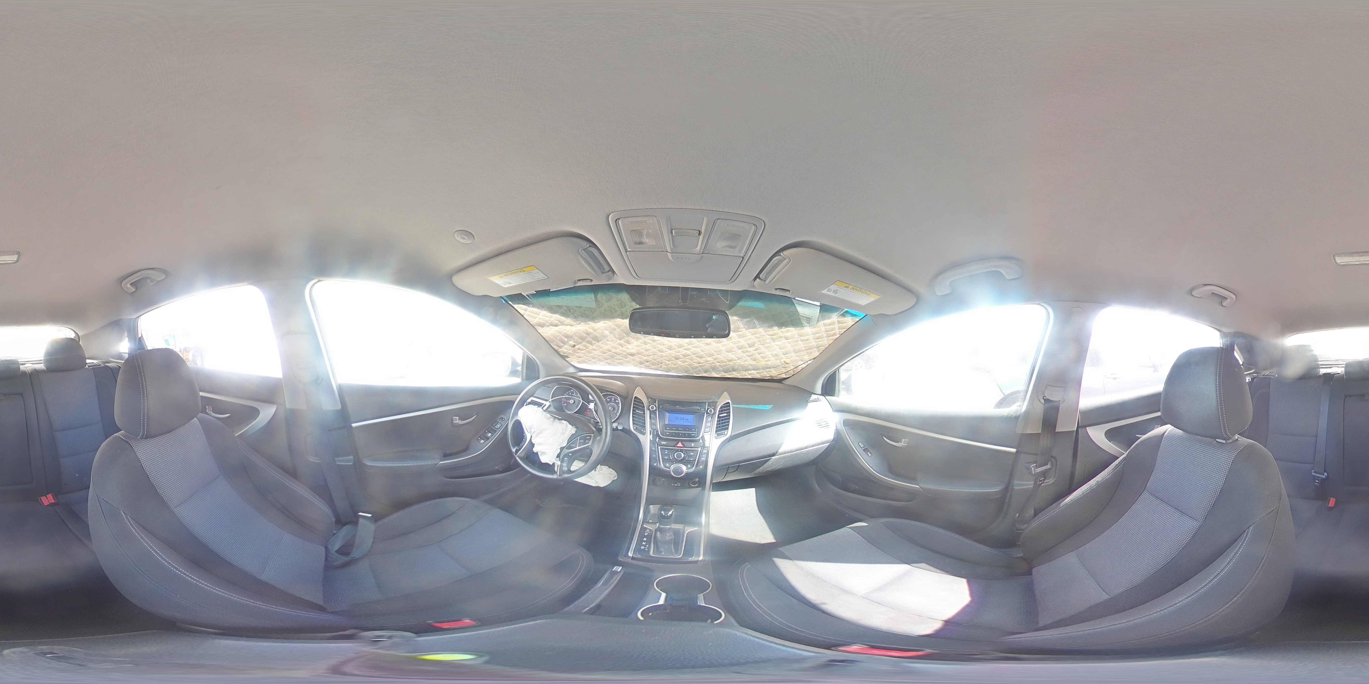 2013 Hyundai Elantra VIN KMHD35LE8DU081370 Copart auction photo, undercarriage damage thumbnail 14