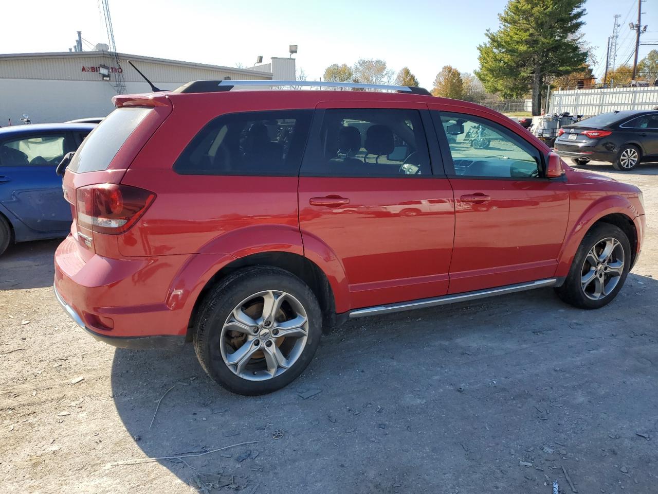 2018 Dodge Journey VIN 3C4PDCGG0JT156793 Copart auction photo, front end damage thumbnail 3