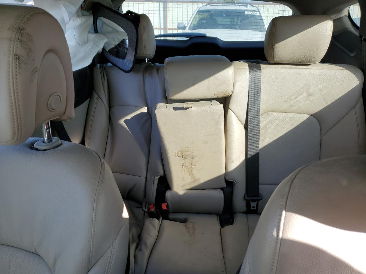 2018 Hyundai Santa Fe VIN 5XYZT3LB1JG545388 Copart auction photo, side / front end damage thumbnail 10