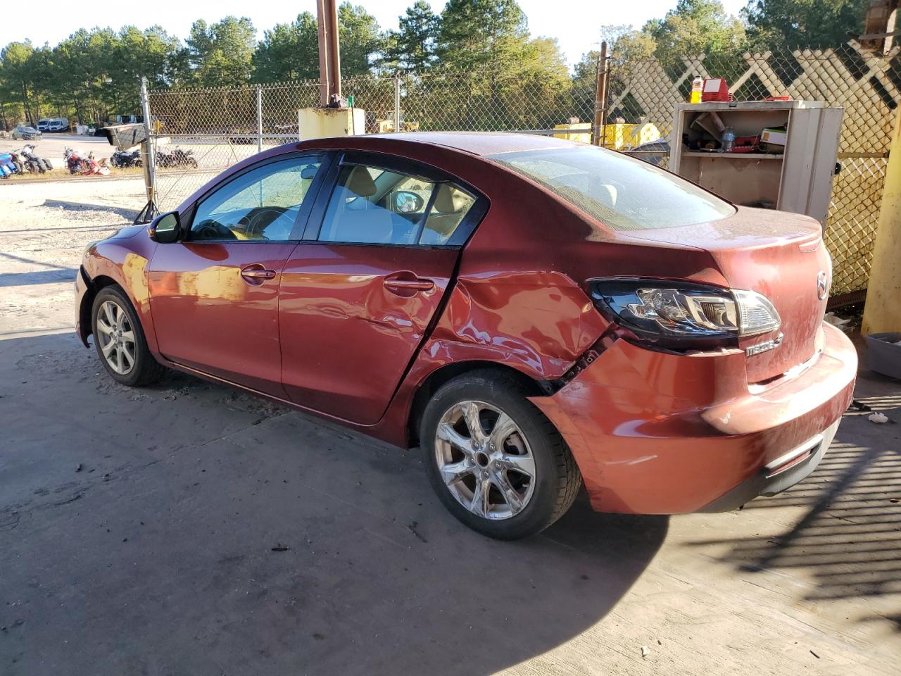 2010 Mazda 3 VIN JM1BL1SG8A1328617 Copart auction photo, all over damage thumbnail 2