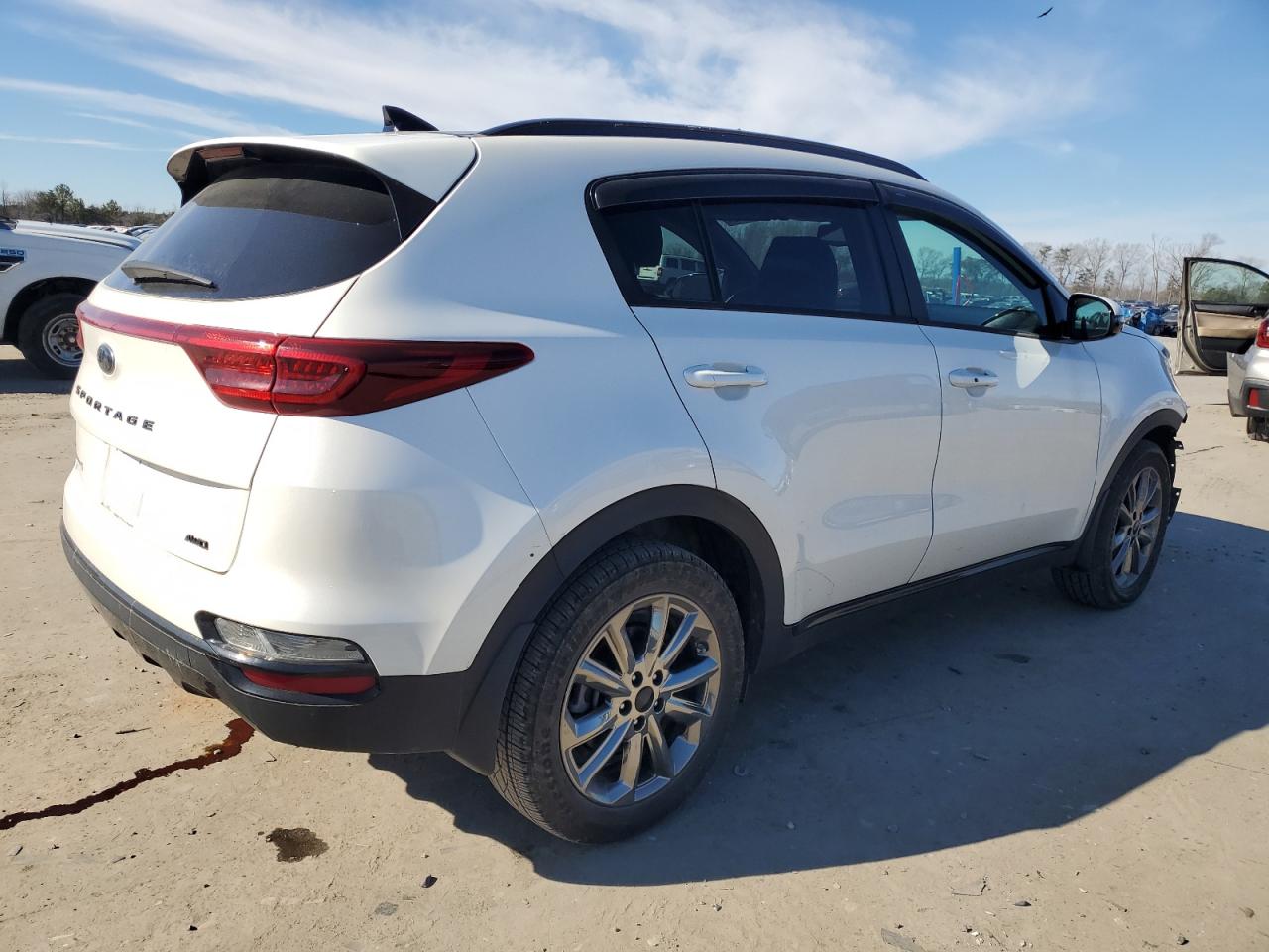 2022 KIA Sportage VIN KNDP6CAC9N7014498 Copart auction photo, front end / mechanical damage thumbnail 3