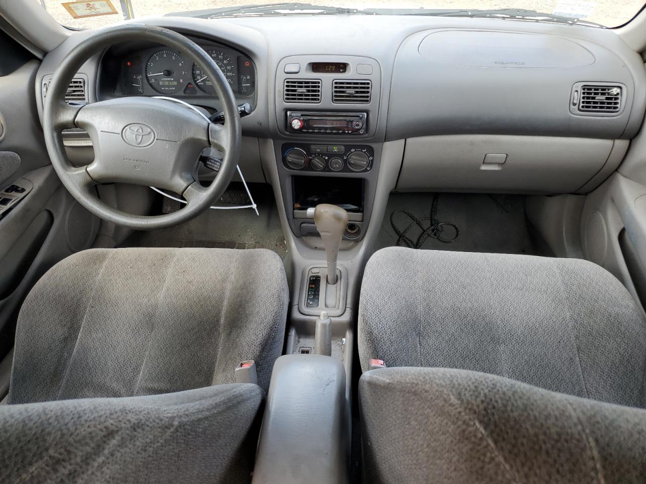 2001 Toyota Corolla VIN 1NXBR12E41Z486976 Copart auction photo, rear end damage thumbnail 8