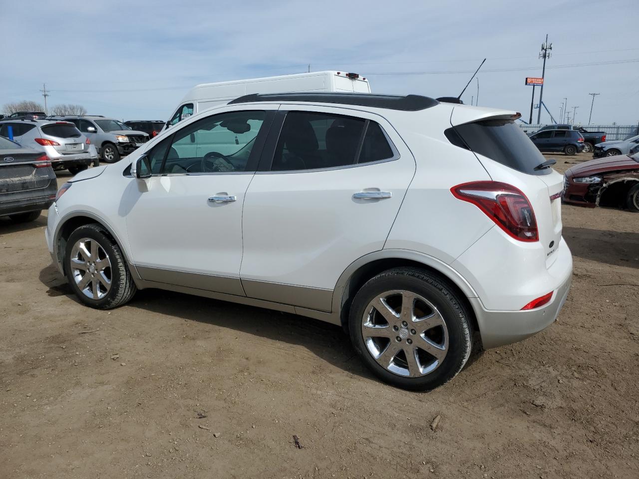 2017 Buick Encore VIN KL4CJHSB4HB030653 Copart auction photo, front end damage thumbnail 2