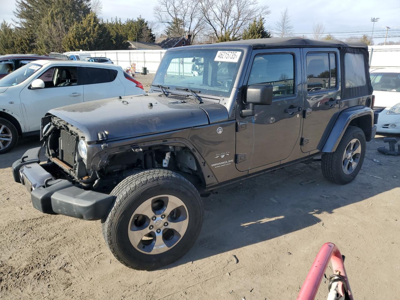 2017 Jeep Wrangler VIN 1C4BJWEG6HL536864
