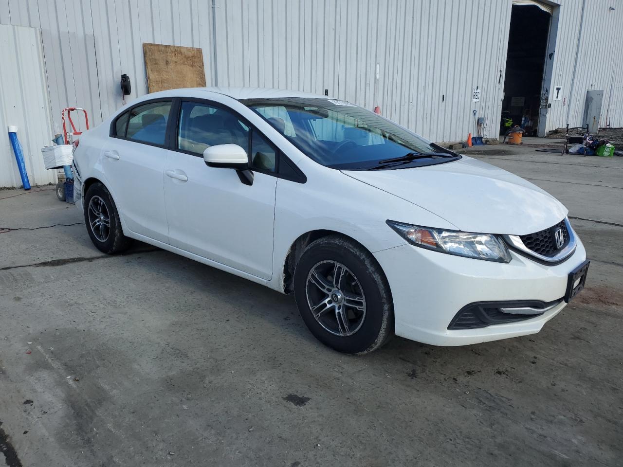 2015 Honda Civic VIN 19XFB2F52FE238936 Copart auction photo, rear end damage thumbnail 4