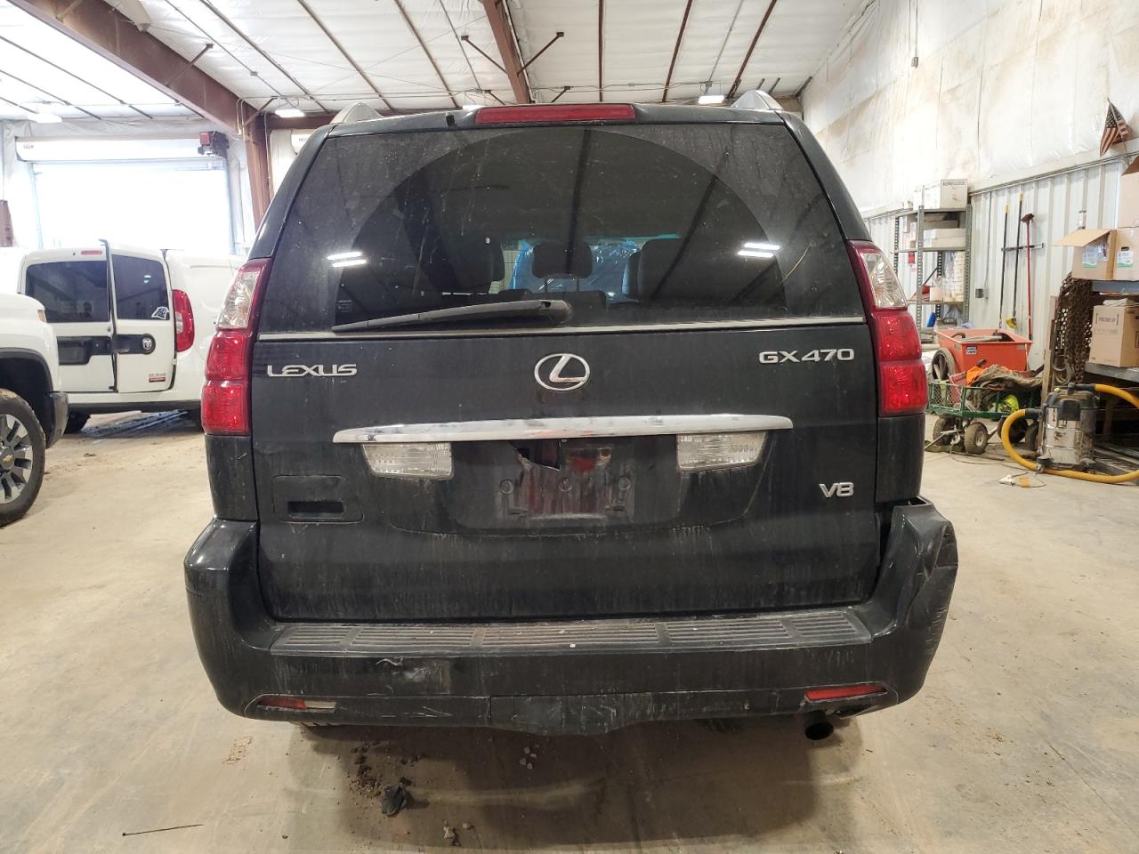 2008 Lexus GX VIN JTJBT20X180158008 Copart auction photo, front end / rear end damage thumbnail 6