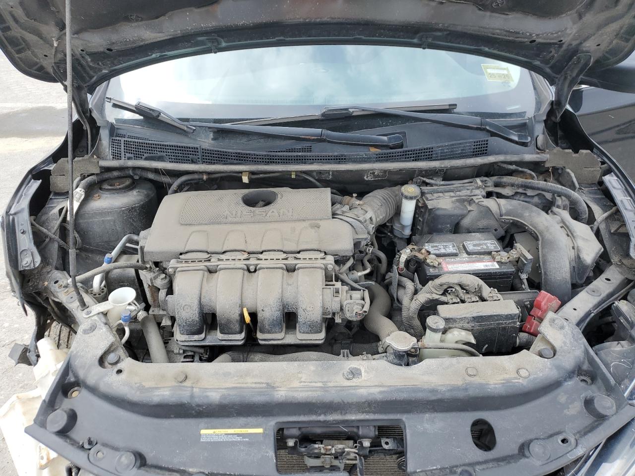 2016 Nissan Sentra VIN 3N1AB7AP5GY253949 Copart auction photo, front end / rear end damage thumbnail 12