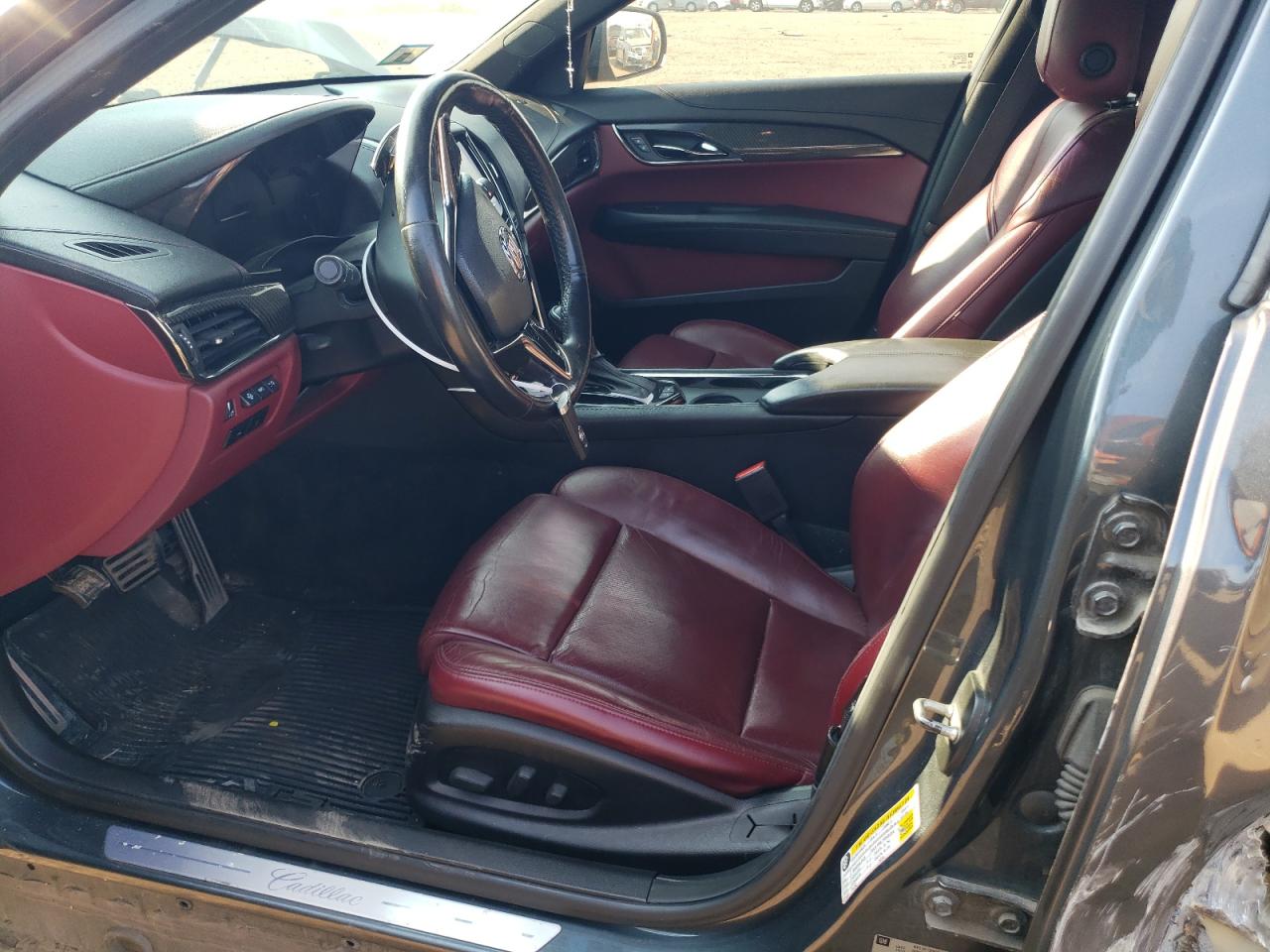 2013 Cadillac ATS VIN 1G6AL5SX6D0126424 Copart auction photo, side damage thumbnail 7