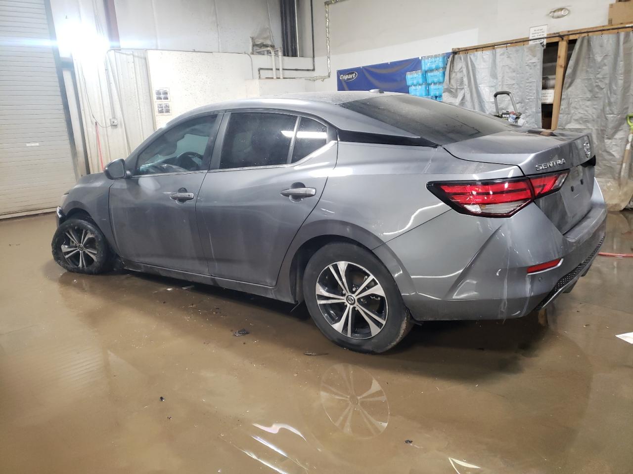 2022 Nissan Sentra VIN 3N1AB8CVXNY249751 Copart auction photo, vandalism / front end damage thumbnail 2