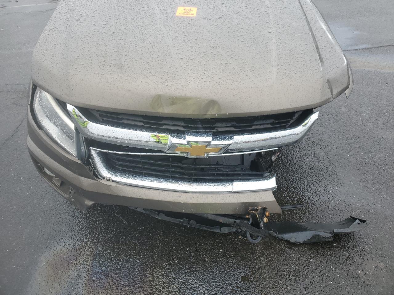 2016 Chevrolet Colorado VIN 1GCGTCE34G1168478 Copart auction photo, rollover damage thumbnail 11