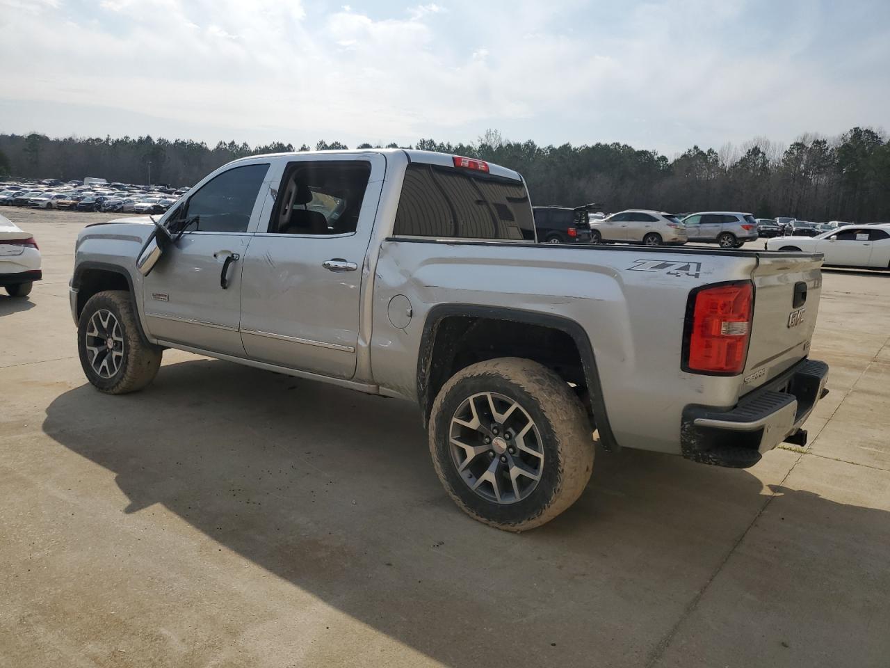2014 GMC Sierra VIN 3GTU2VEC2EG310360 Copart auction photo, front end / side damage thumbnail 2