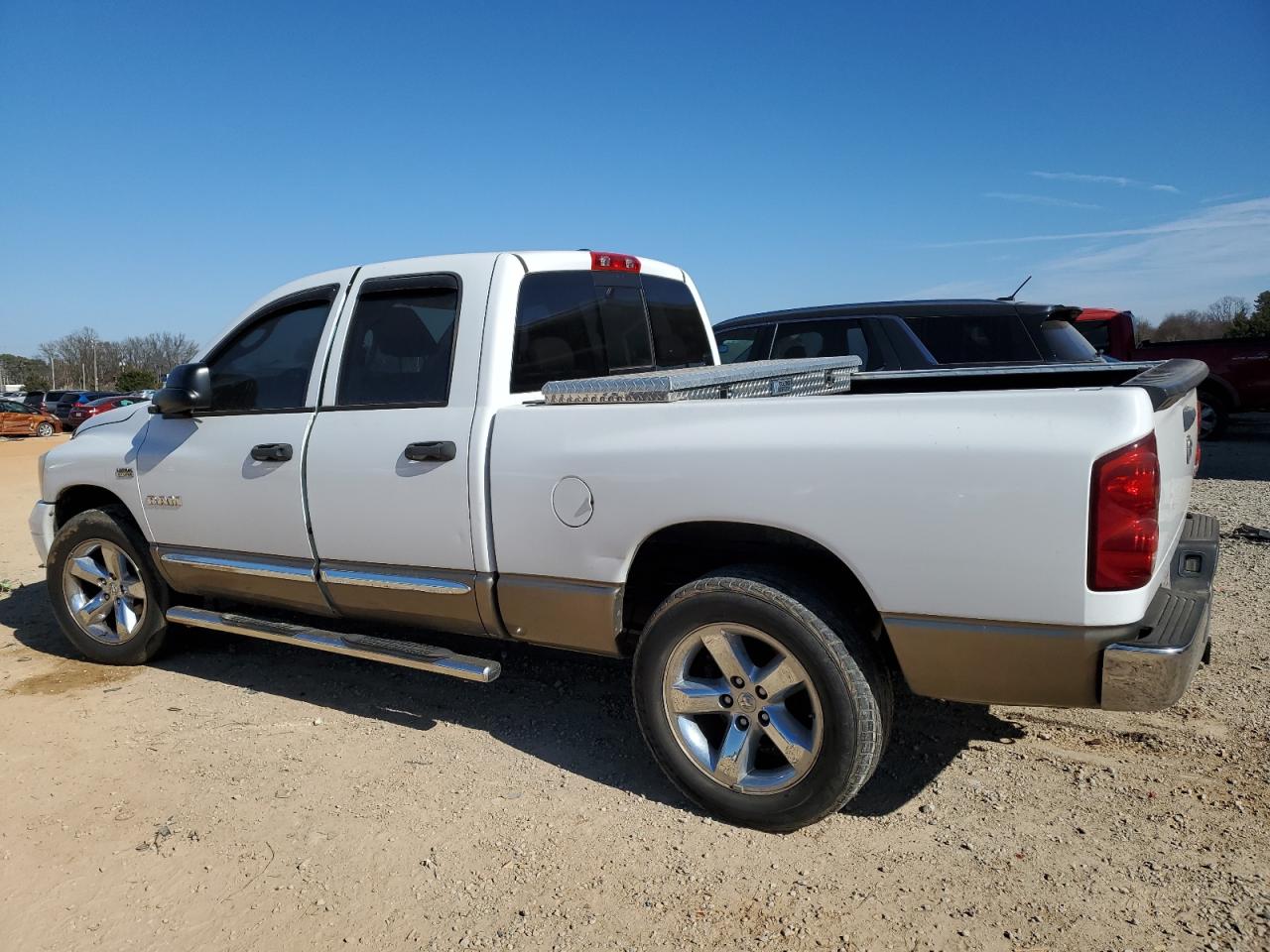 2008 Dodge RAM VIN 1D3HA18218J193803 Copart auction photo, front end damage thumbnail 2
