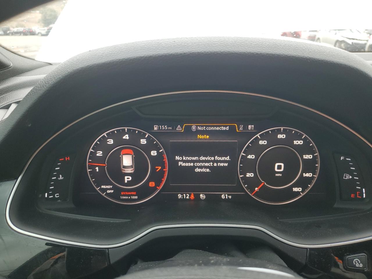 2019 Audi Q7 VIN WA1LAAF71KD008828 Copart auction photo, front end damage thumbnail 9