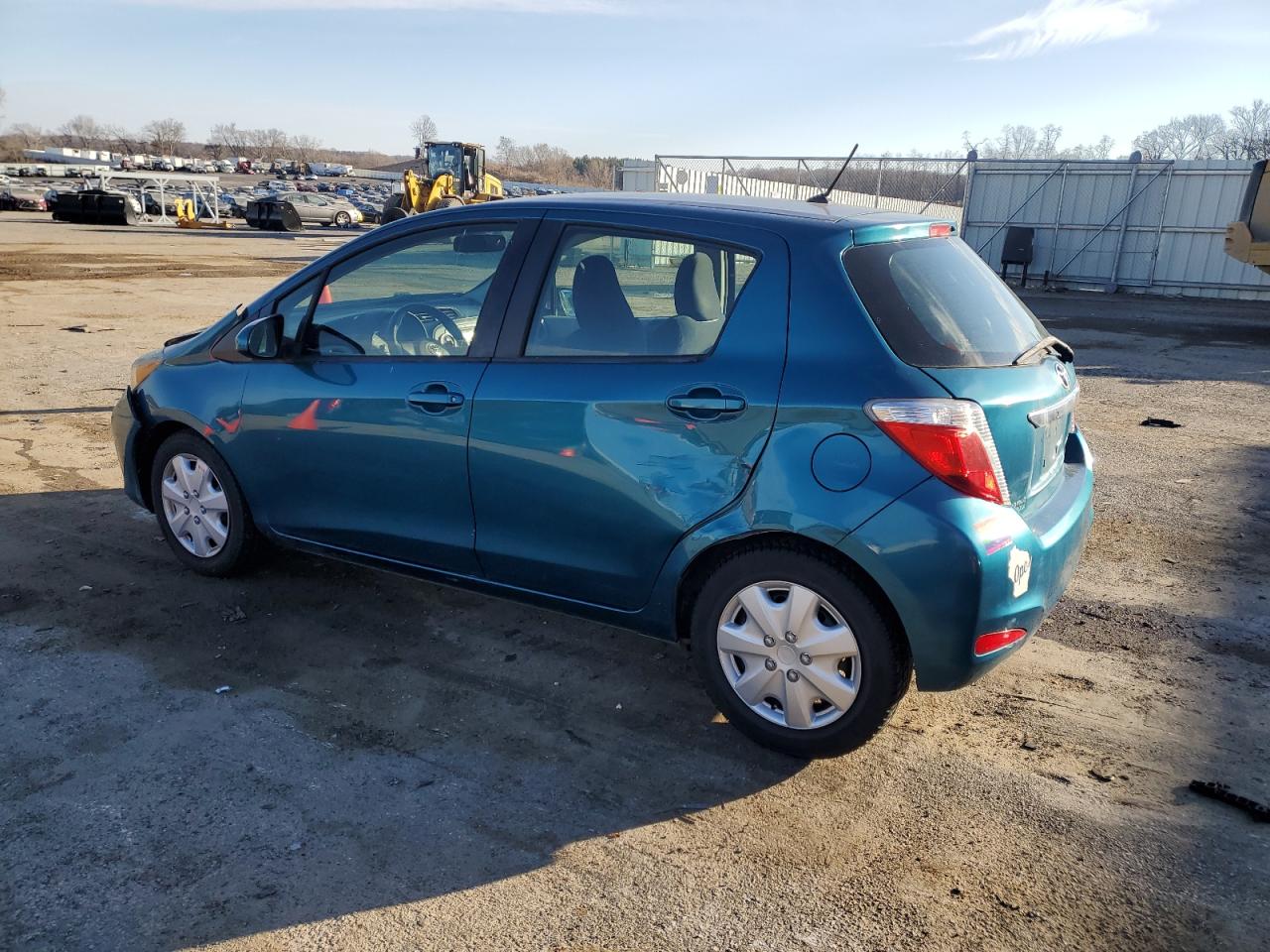 2012 Toyota Yaris VIN JTDKTUD33CD508858 Copart auction photo, front end / rear end damage thumbnail 2