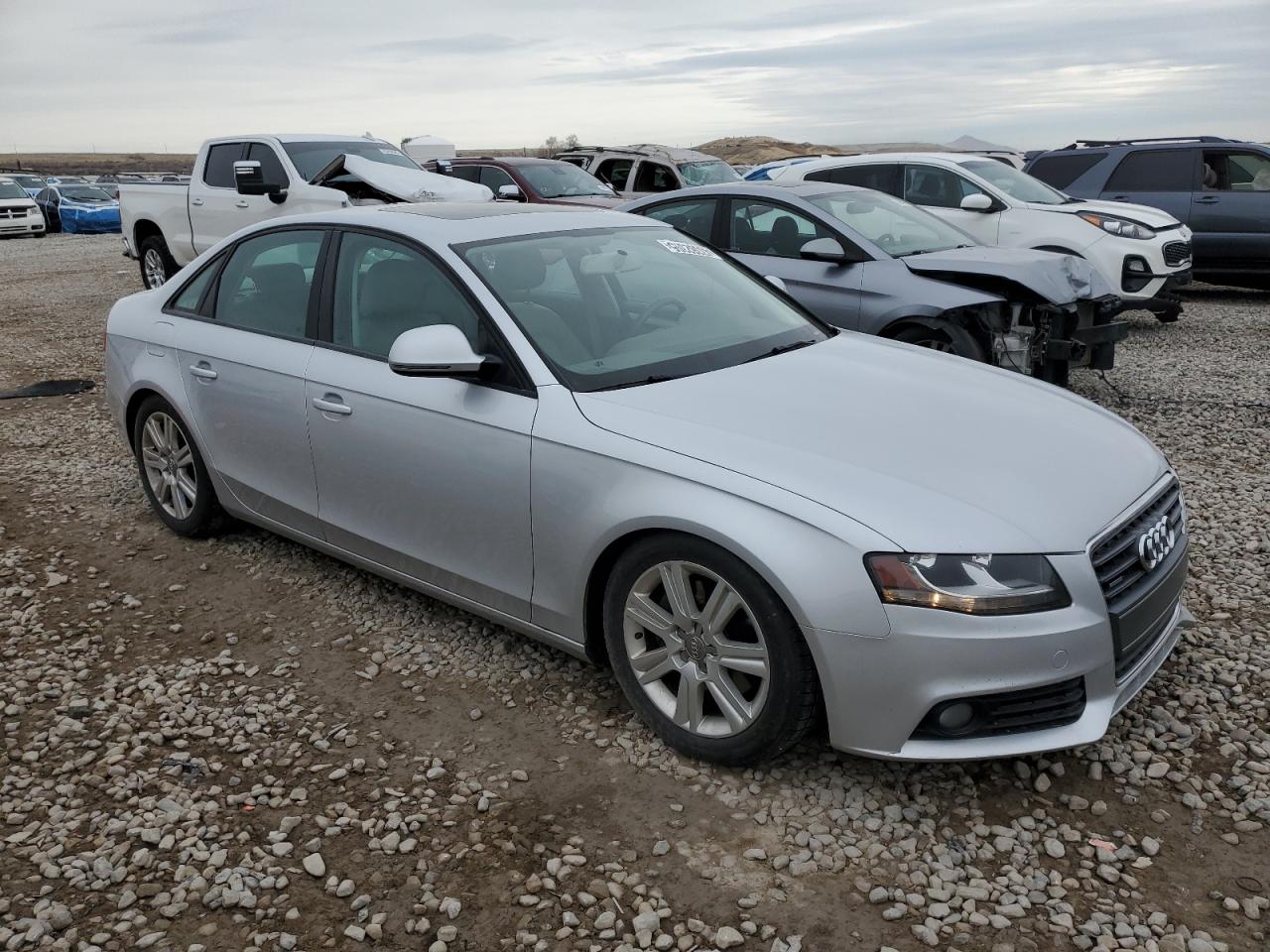 2009 Audi A4 VIN WAULF78K19N058979 Copart auction photo, front end damage thumbnail 4