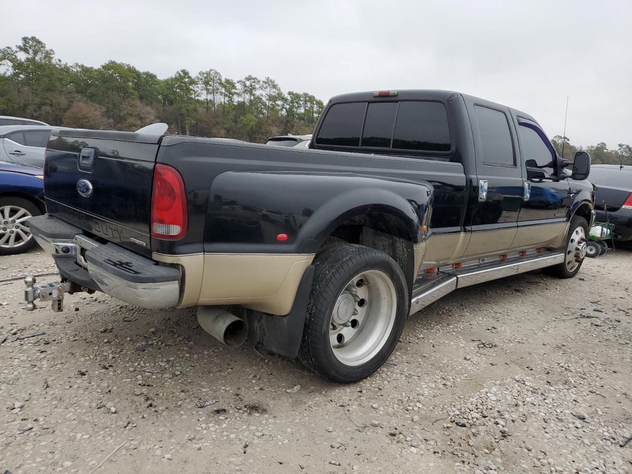 2001 Ford F350 VIN 1FTWW32F41EC36098 Copart auction photo, side damage thumbnail 3