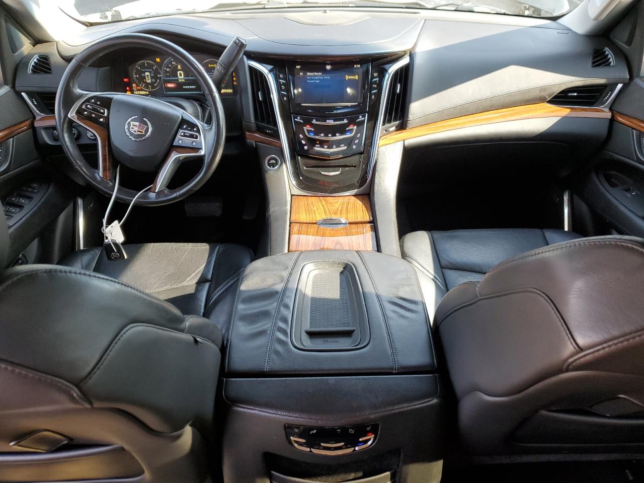 2015 Cadillac Escalade VIN 1GYS4GKJ9FR222451 Copart auction photo, side / rear end damage thumbnail 8