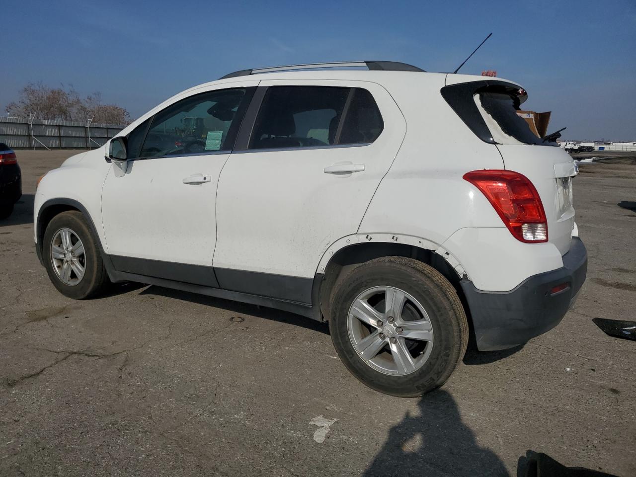 2015 Chevrolet Trax VIN 3GNCJLSB5FL213300 Copart auction photo, all over damage thumbnail 2