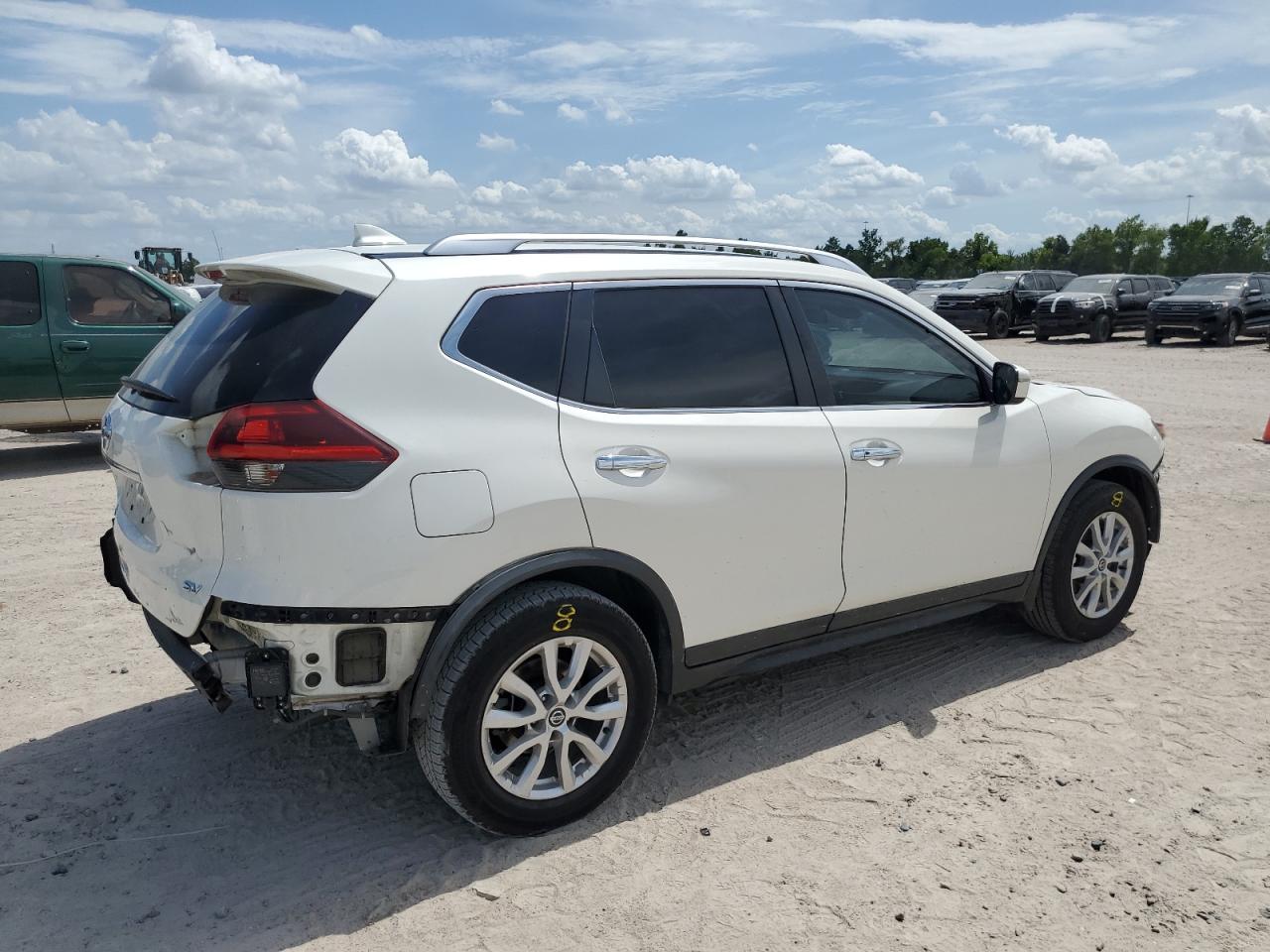 2019 Nissan Rogue VIN JN8AT2MT2KW257533 Copart auction photo, front end / rear end damage thumbnail 3