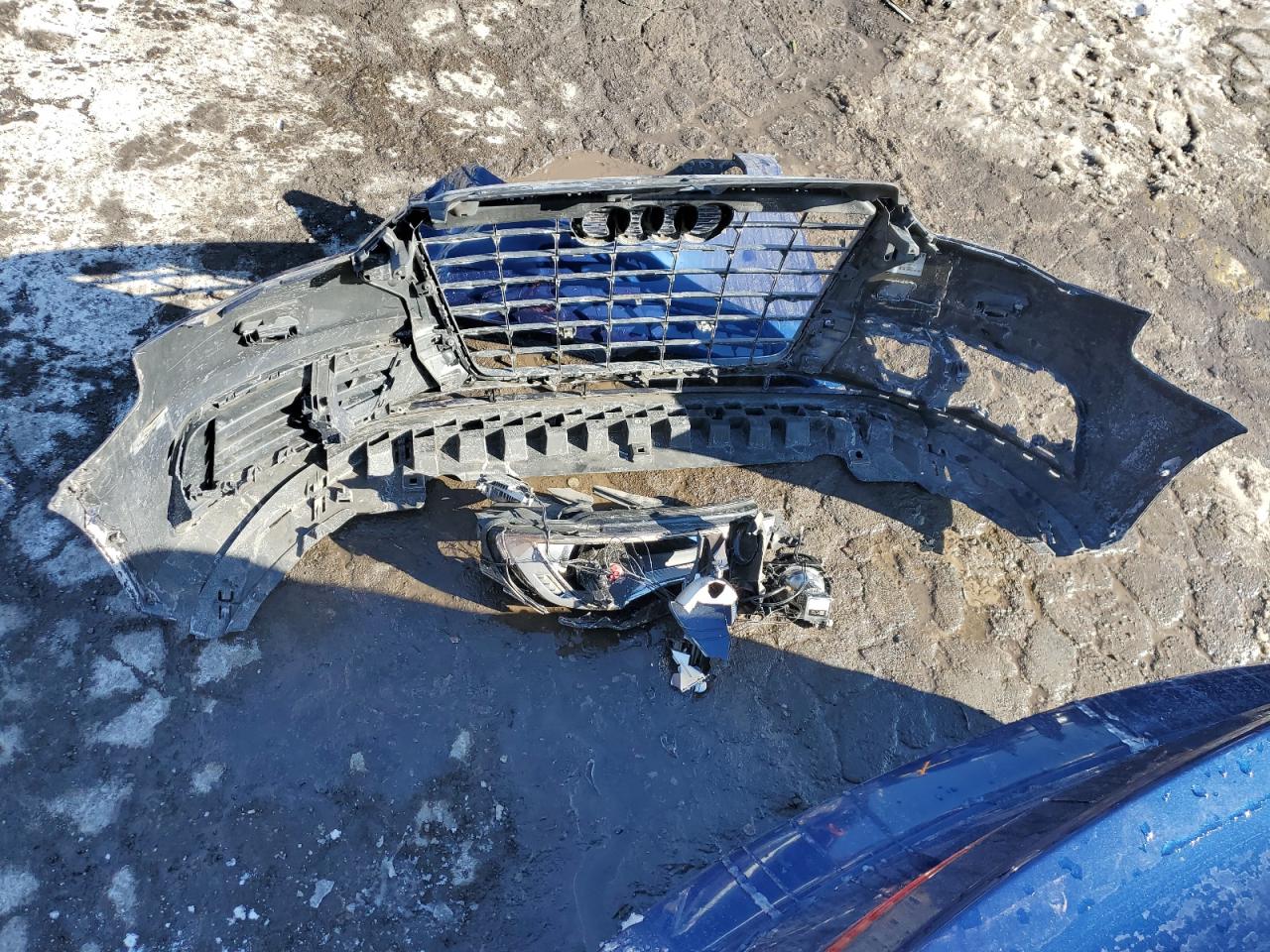 2015 Audi A3 VIN WAUACGFF1F1009158 Copart auction photo, side damage thumbnail 12