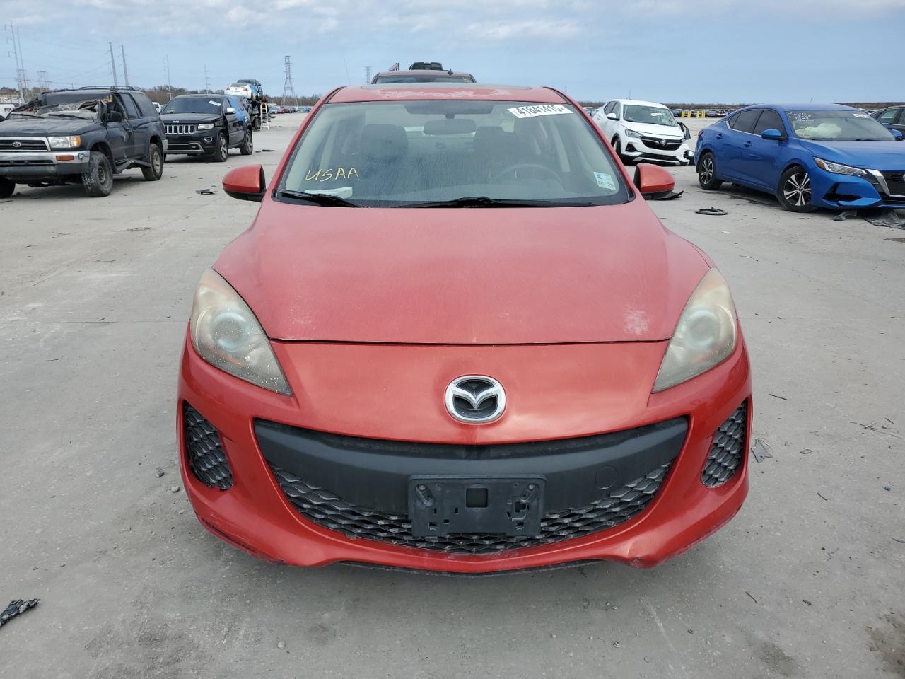 2013 Mazda 3 VIN JM1BL1V76D1718065 Copart auction photo, water/flood / front end damage thumbnail 5