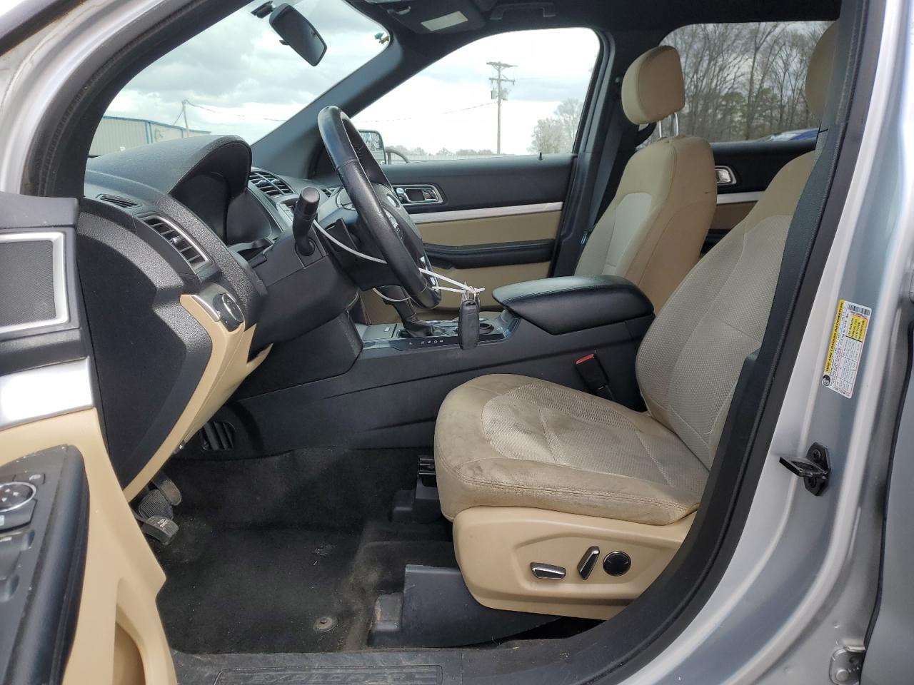 2017 Ford Explorer VIN 1FM5K7D86HGB65204 Copart auction photo, front end damage thumbnail 7