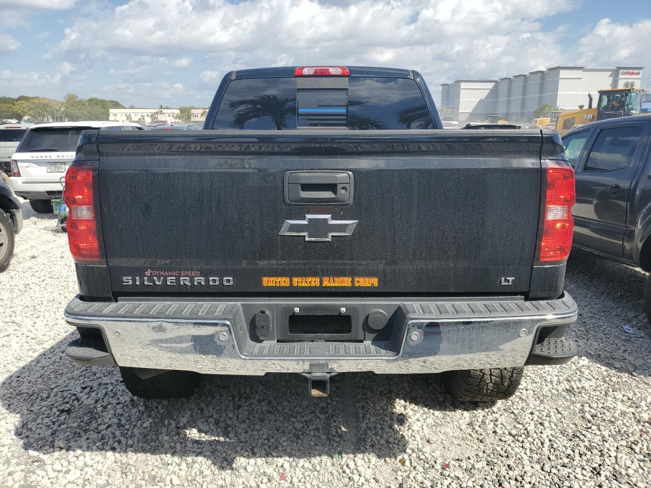 2017 Chevrolet Silverado VIN 3GCPCREC7HG296333 Copart auction photo, front end damage thumbnail 6