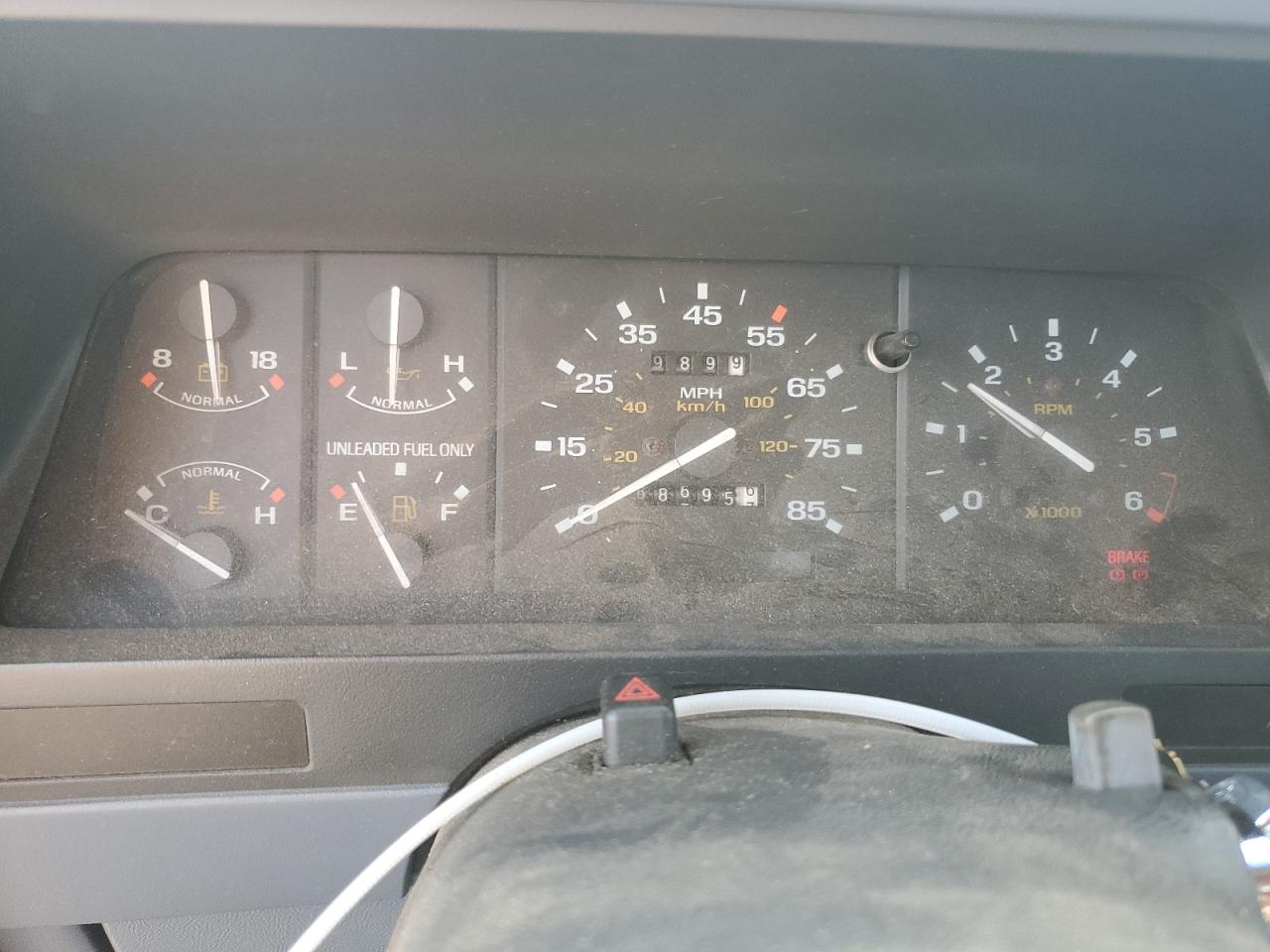 1991 Ford Ranger VIN 1FTCR14UXMTA08326 Copart auction photo, minor dent/scratches damage thumbnail 9