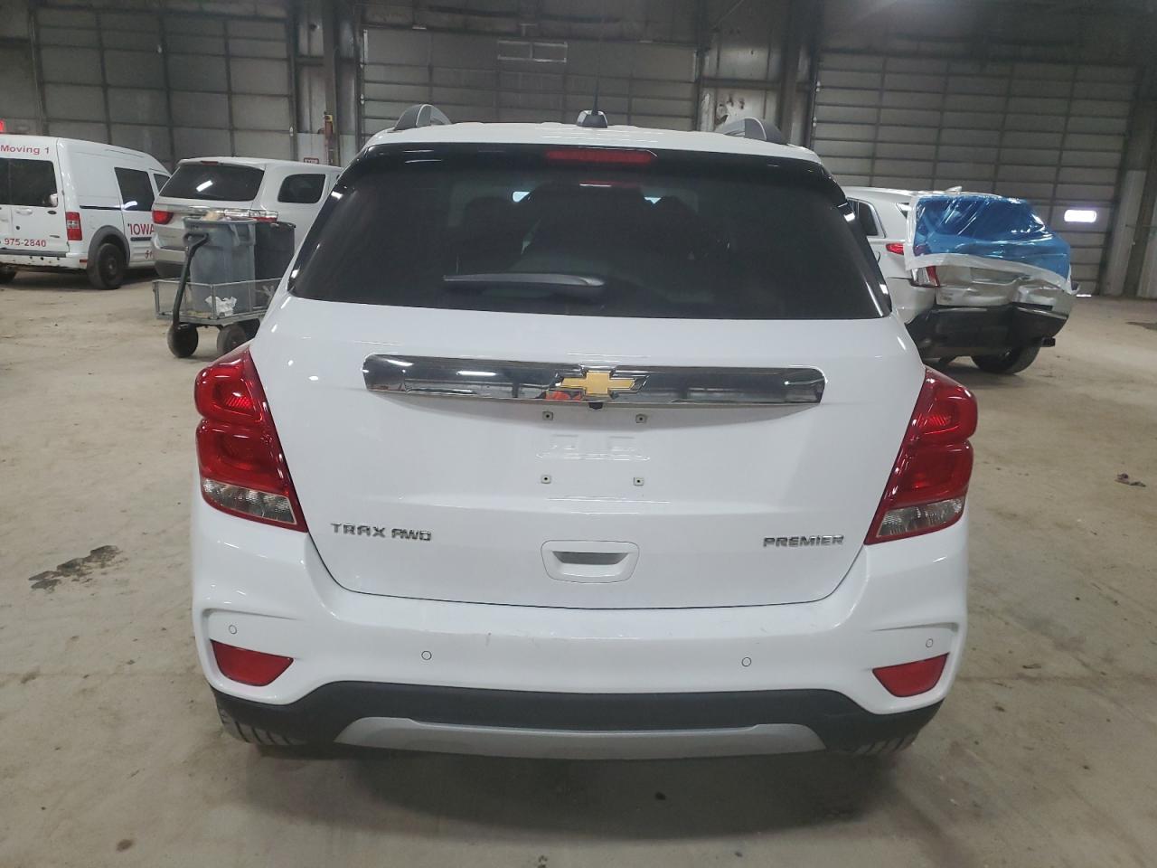 2020 Chevrolet Trax VIN 3GNCJRSB0LL214630 Copart auction photo, front end / side damage thumbnail 6