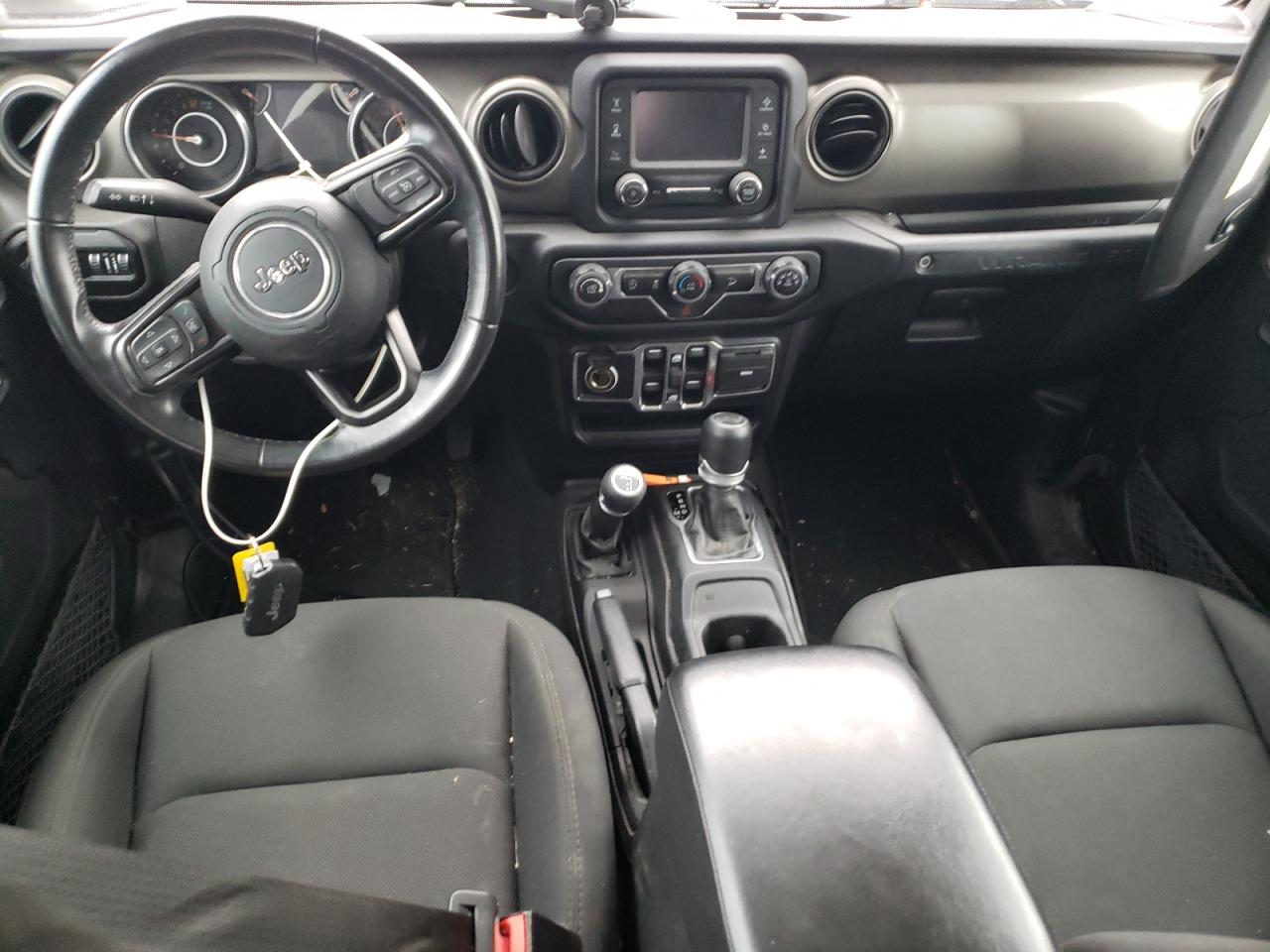 2019 Jeep Wrangler VIN 1C4HJXDG8KW527090 Copart auction photo, front end damage thumbnail 8