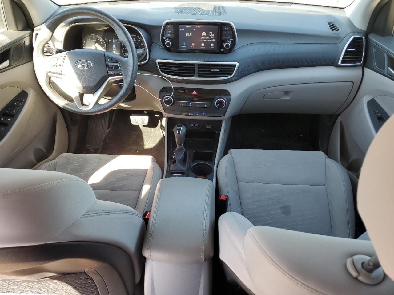 2019 Hyundai Tucson VIN KM8J23A49KU840318 Copart auction photo, front end damage thumbnail 8