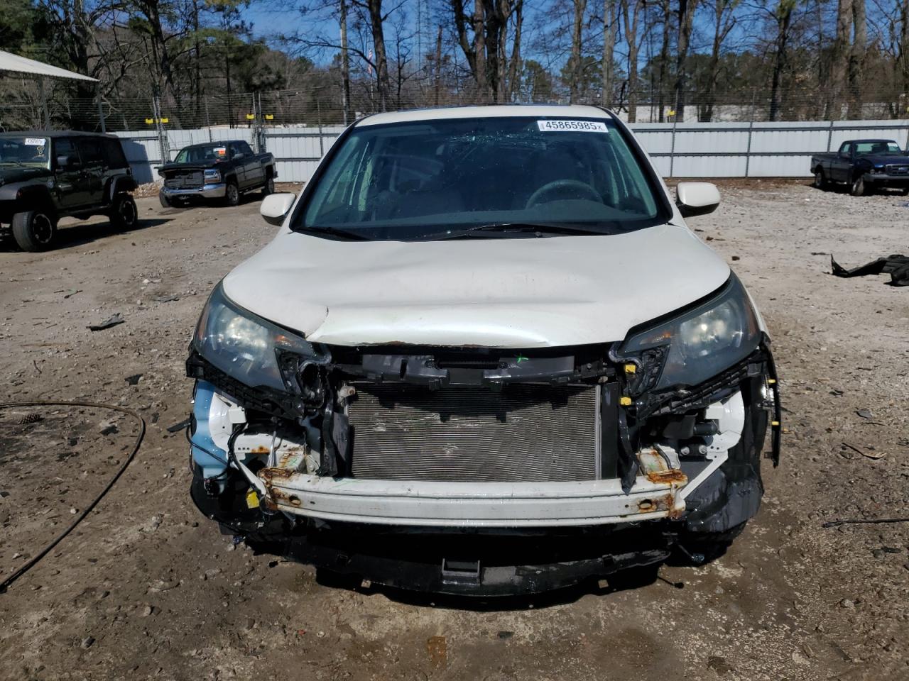 2014 Honda CR-V VIN 5J6RM4H51EL113166 Copart auction photo, front end damage thumbnail 5