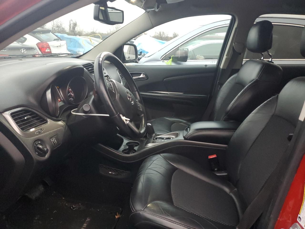 2015 Dodge Journey VIN 3C4PDCGB4FT752467 Copart auction photo, side damage thumbnail 7
