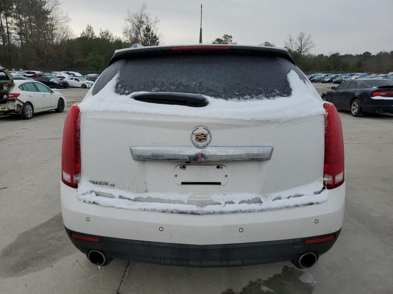 2011 Cadillac SRX VIN 3GYFNDEY3BS535735 Copart auction photo, front end damage thumbnail 6
