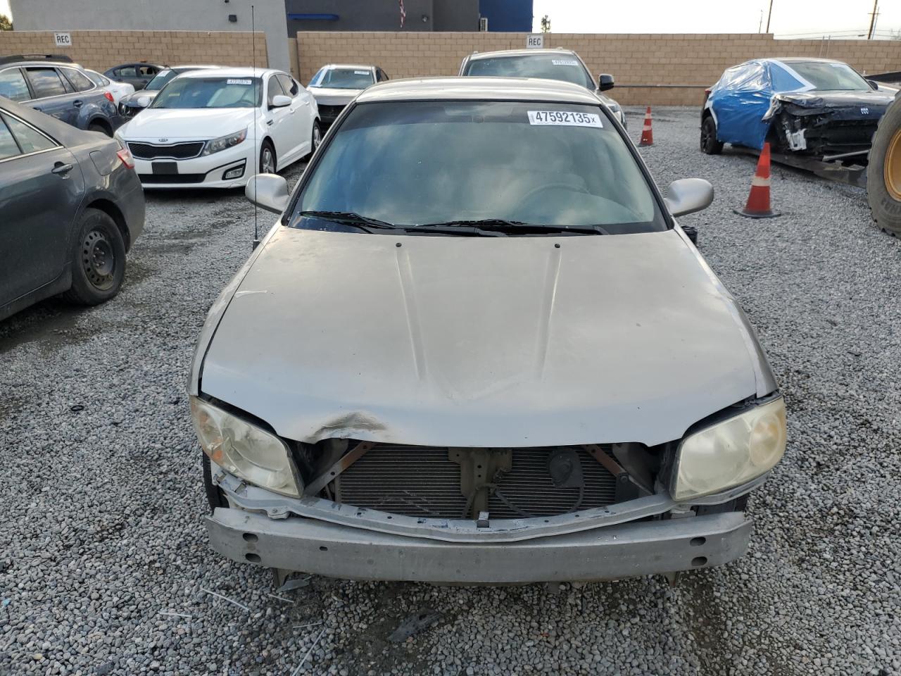 2005 Nissan Sentra VIN 3N1CB51D25L536886 Copart auction photo, front end / rear end damage thumbnail 5