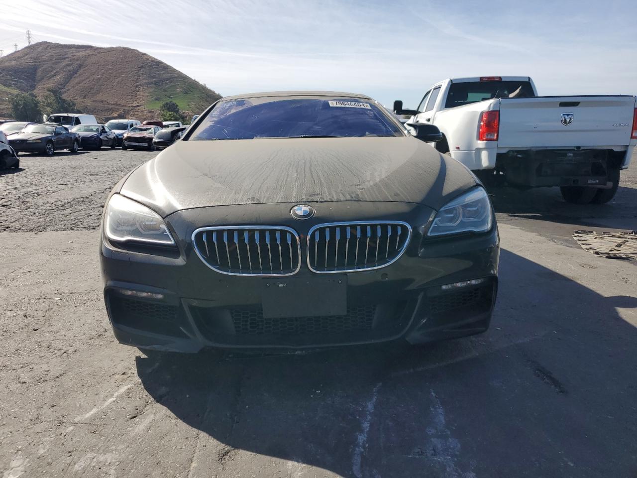 2016 BMW 6er VIN WBA6D2C58GGT65638 Copart auction photo, mechanical / minor dent/scratches damage thumbnail 5