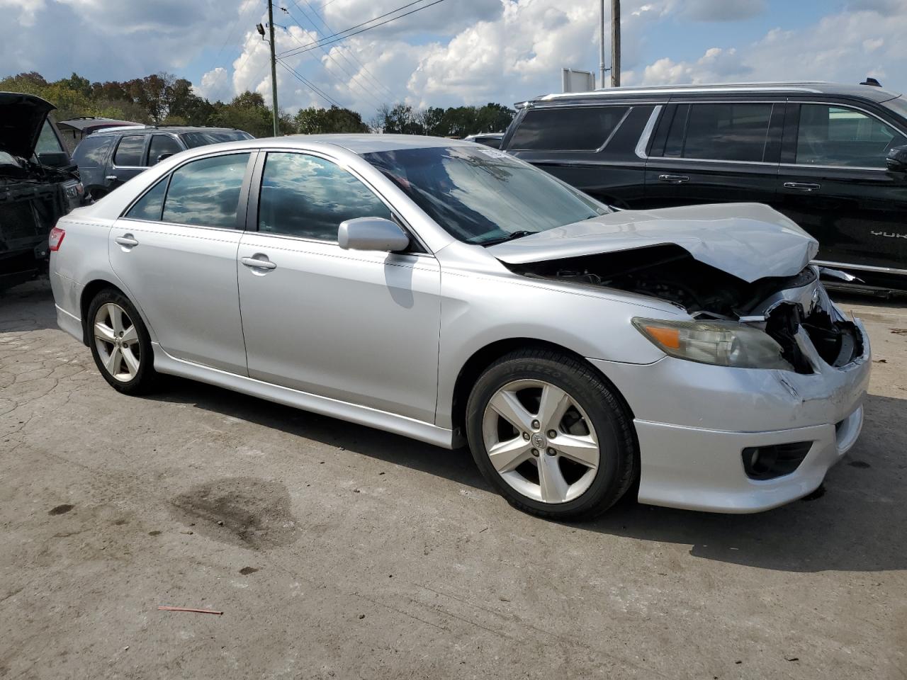 2010 Toyota Camry VIN 4T1BF3EK8AU506362 Copart auction photo, front end / rear end damage thumbnail 4