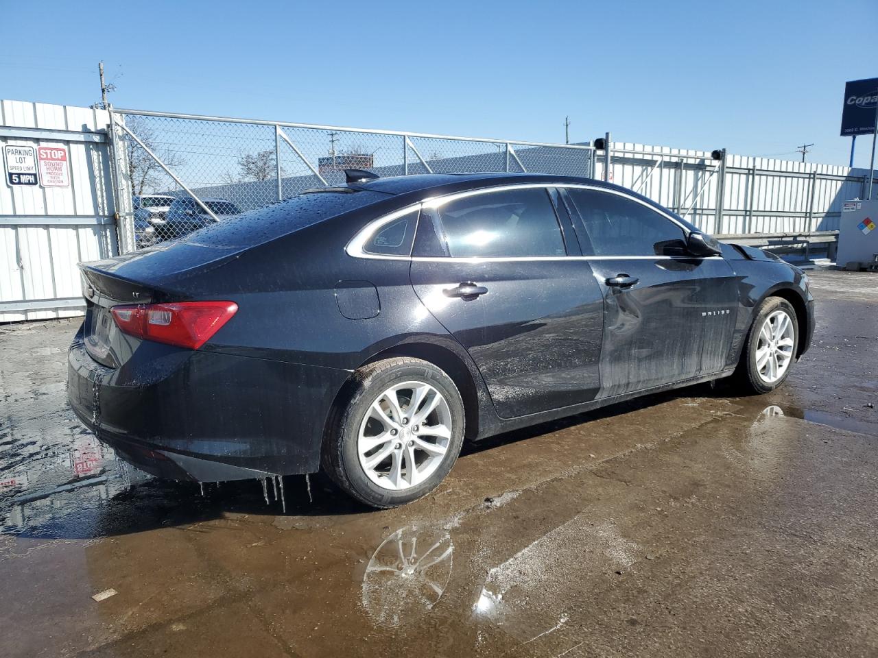 2018 Chevrolet Malibu VIN 1G1ZD5ST4JF231703 Copart auction photo, all over damage thumbnail 3