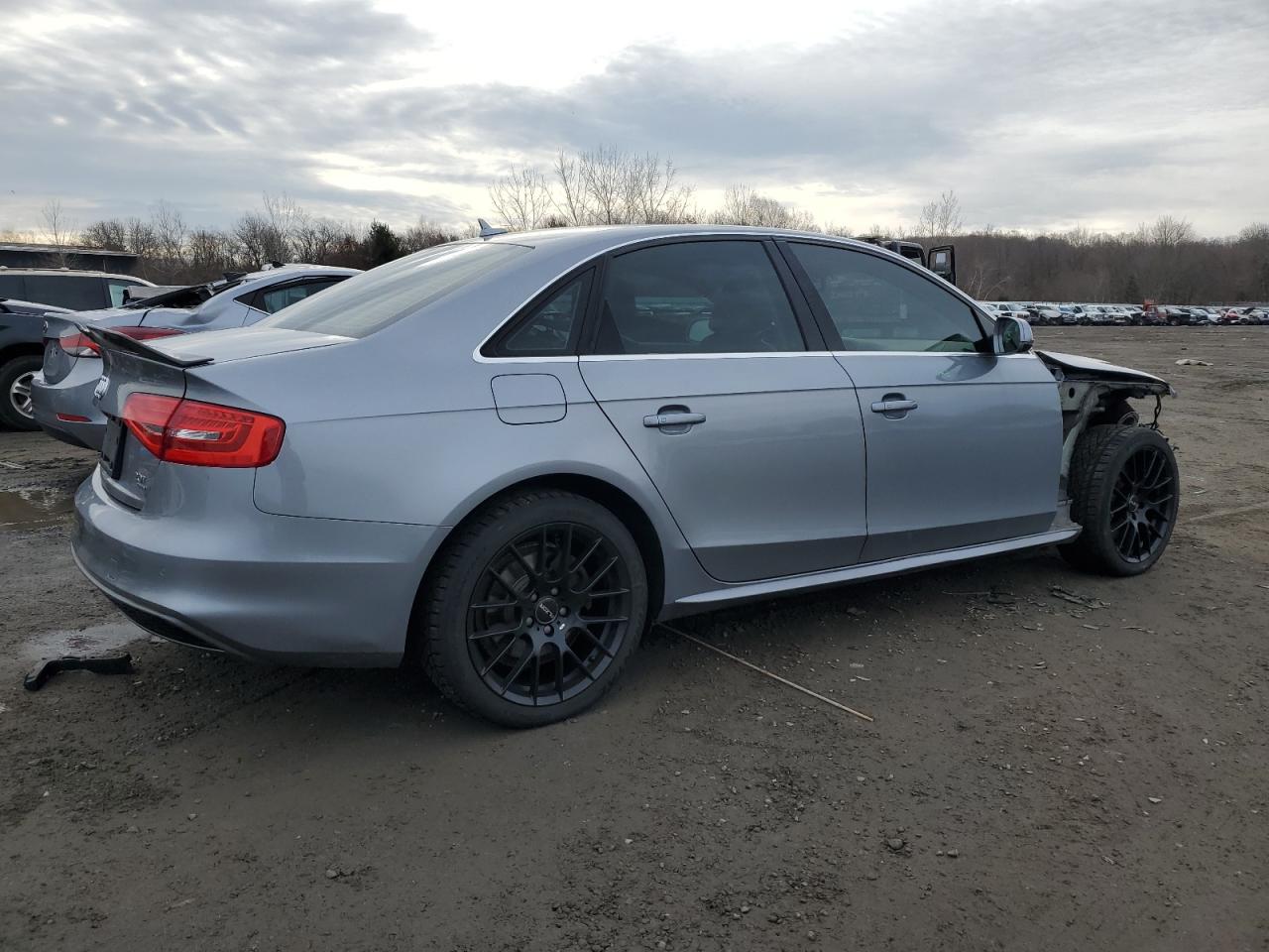 2015 Audi A4 VIN WAUFFAFL2FN020162 Copart auction photo, front end damage thumbnail 3