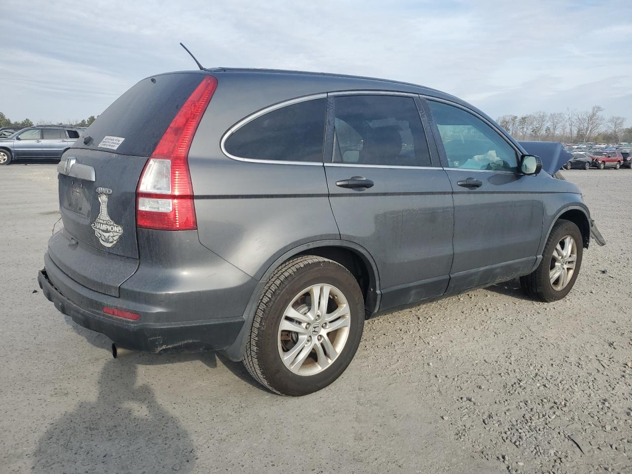 2011 Honda CR-V VIN 5J6RE4H50BL054524 Copart auction photo, front end / rear end damage thumbnail 3
