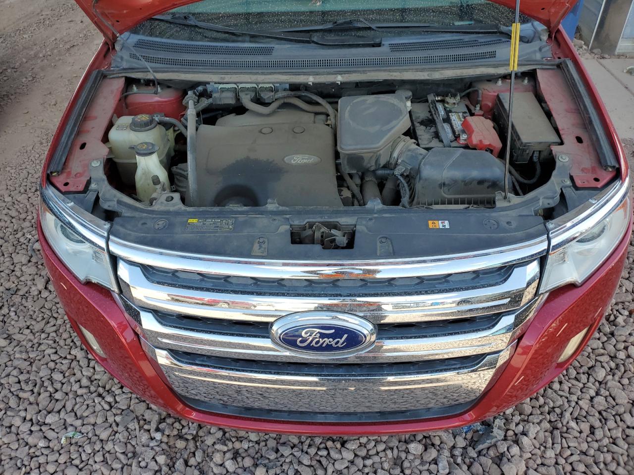 2012 Ford Edge VIN 2FMDK3JCXCBA92951 Copart auction photo, rear end / side damage thumbnail 12
